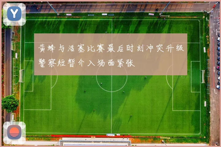 黄蜂与活塞比赛最后时刻冲突升级警察短暂介入场面紧张